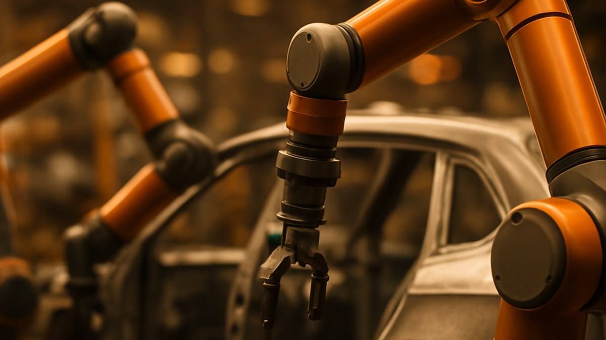 Cobots Hit $11.3B with 28% Growth: Half of Manufacturing Integrates Smart Automation — illustration