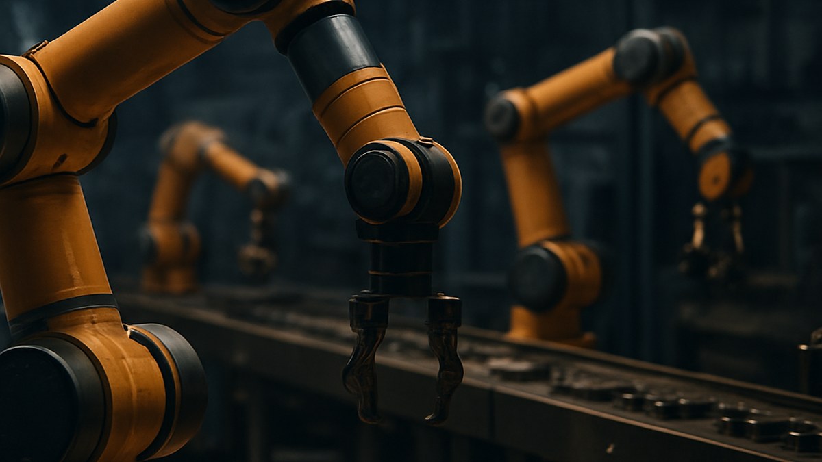 Cobots Hit $11.3B with 28% Growth: Half of Manufacturing Integrates Smart Automation — illustration