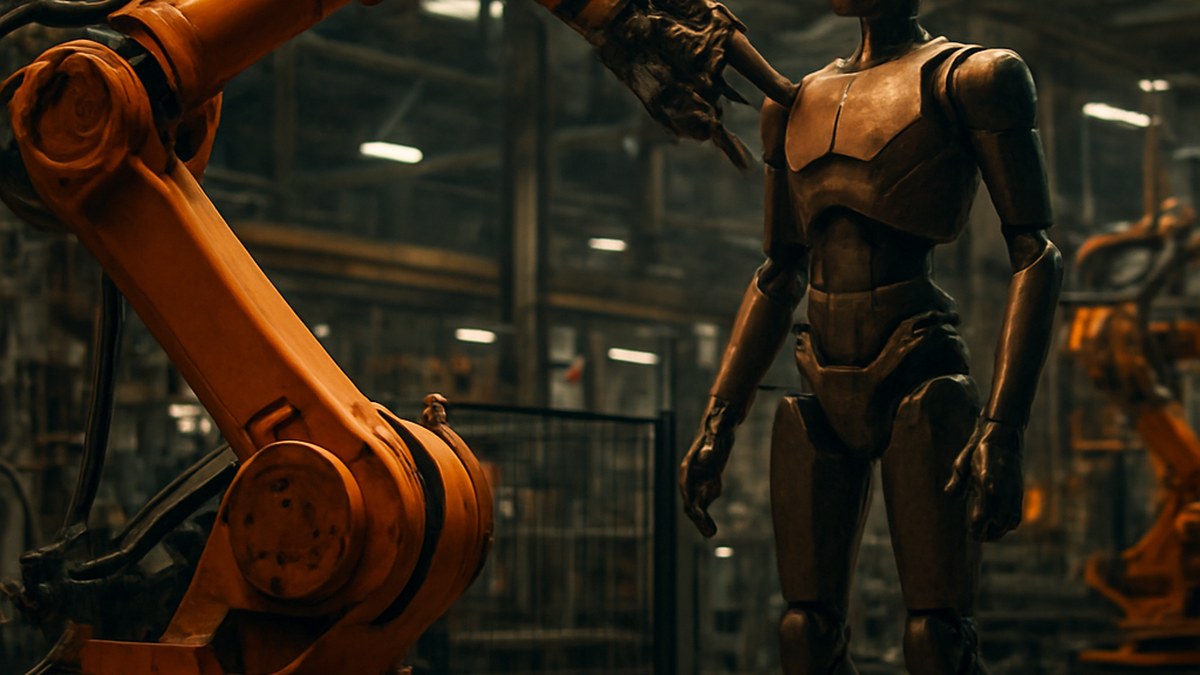 1X Technologies Opens NEO Factory, Targeting 100,000 Humanoid Units Annually — illustration