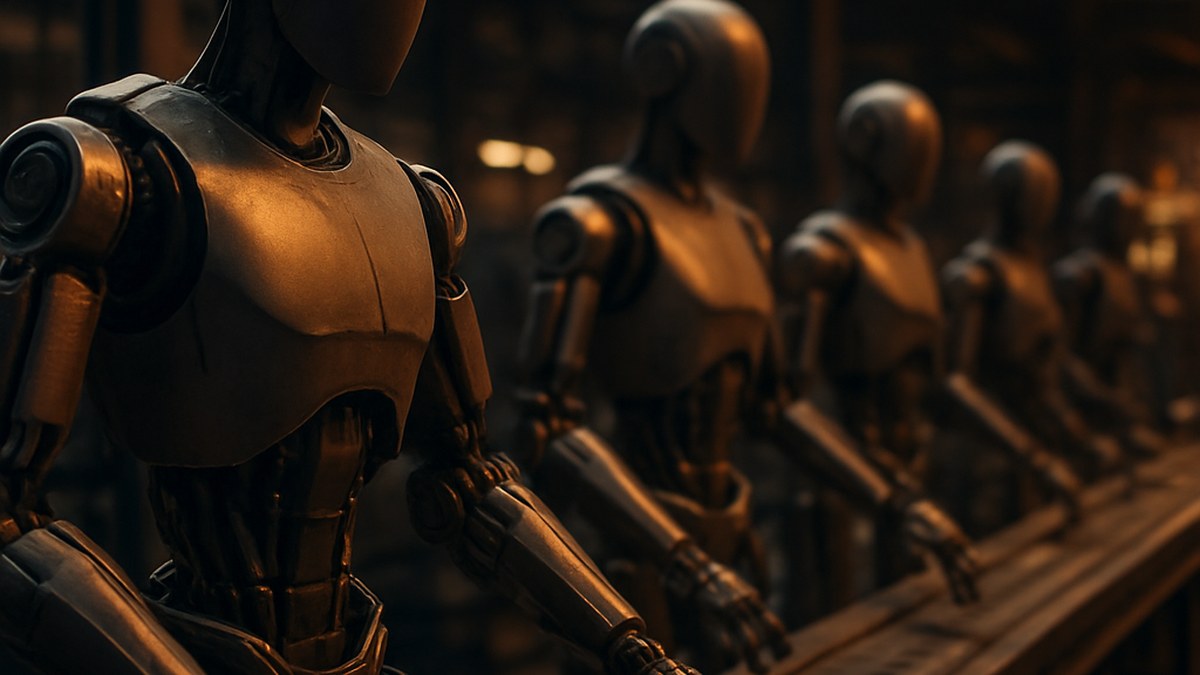Humanoid Robotics Production Race Speeds Up: Tesla Optimus Gen 3 Aims for 100K Units — illustration