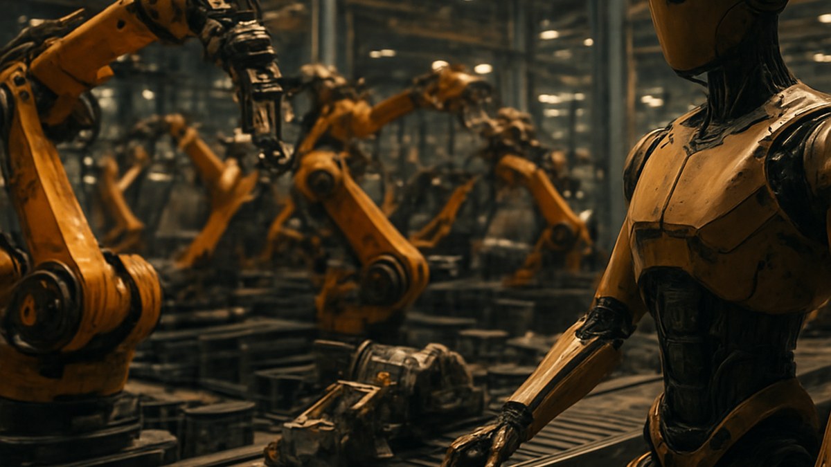Tesla Optimus Production Lines Target 11 Million Robots Annually by 2027 — illustration